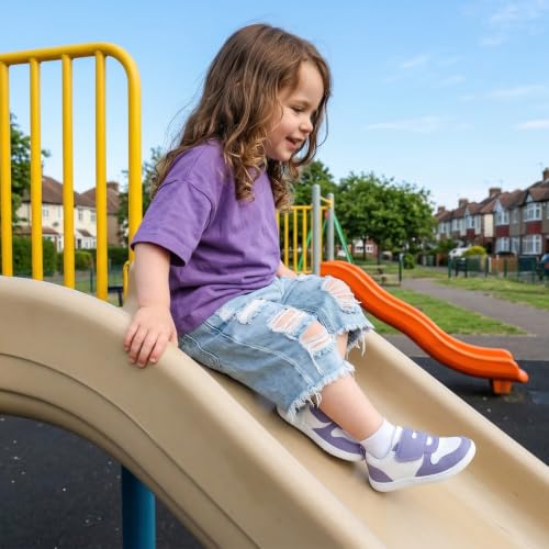 Image of STQ KIDS Toddler Shoes Wide Toe Box First Walk Sneakers for Boys and Girls