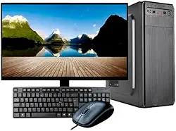 PC CPU Desktop Computador completo Core I7 16gb Ram Ssd 480gb+monitor 19'+teclado e mouse sem fio WINDOWS 11, office,BLUETOOH, WIFI 5g