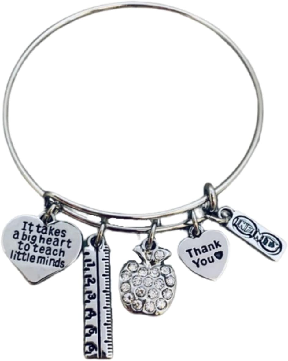 Science Teacher Keychain - 'It Takes A Big Heart To Teach Little Minds' Teacher Appreciation Gift - View #5