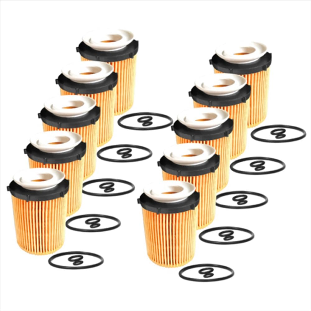 Filtro de Aceite de Motor Compatible con los GLA 180 GLA 200 Se Adapta a los números 2701800009 2701800109 2701840025 Adecuado para vehículos compactos seleccionados
