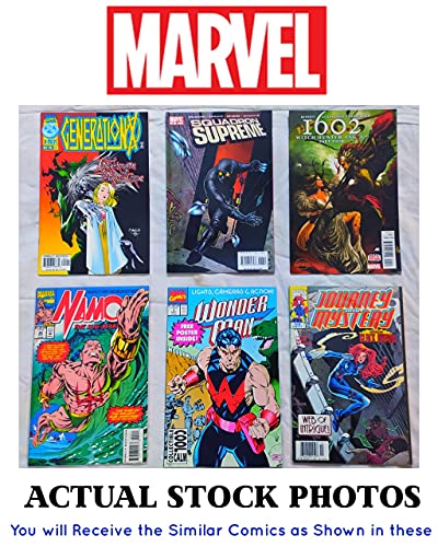 Image of Marvel Comics | Best of Marvel Comics | Pack of 10 Comics | All Different Issues | Original Comics from USA | Issues from 1990s to Present Date
