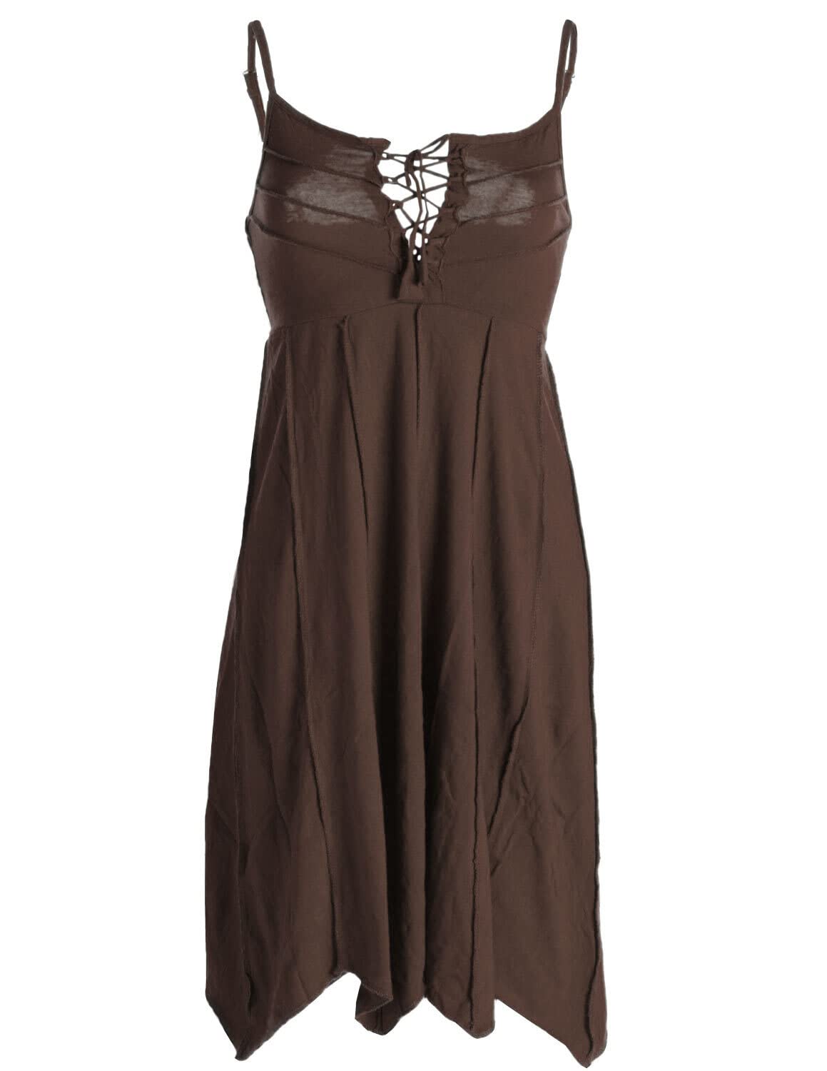 Vishes - Alternative Bekleidung - Leichtes Sommerkleid mit verstellbaren Trägern