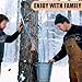 13Pcs Maple Syrup Tree Tapping Kit Include 7 Stainless Steel Maple Taps,22.9ft Maple Syrup Tubing,3 Maple Sap Filter,1 Cleaning Brush,1 Maple Tap Drill Bit for Maple Syrup Collection Supplies