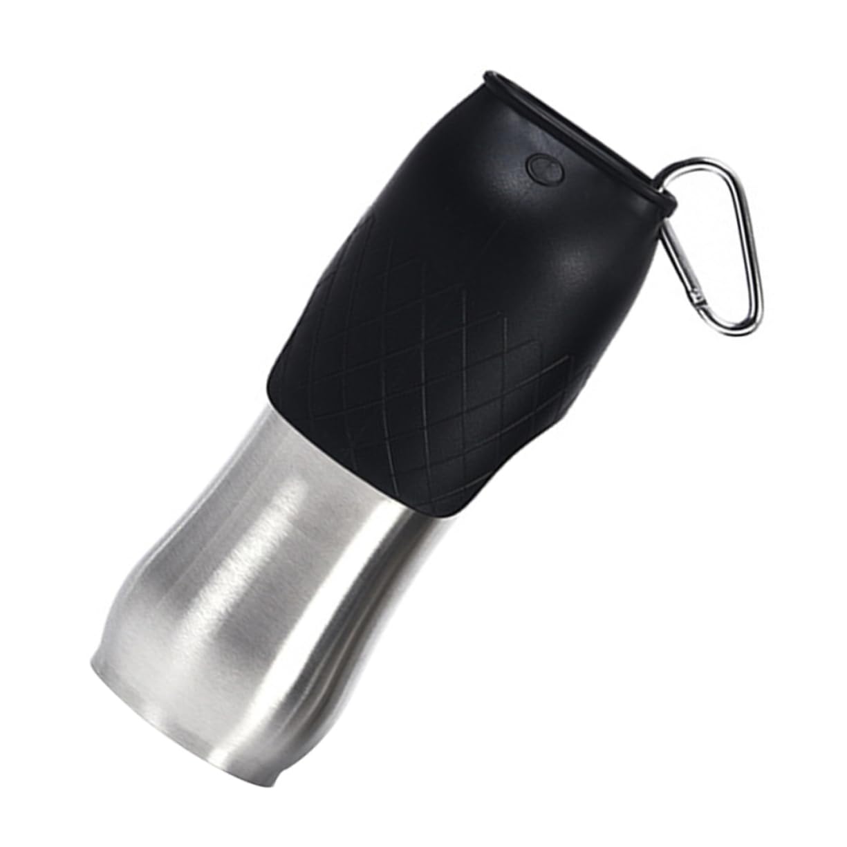 Milisten Portable Pet Water Bottle Leakproof Stainless Steel Dog Feeder Convenient Puppy Water Container for Outdoor Use for Hiking and Travel