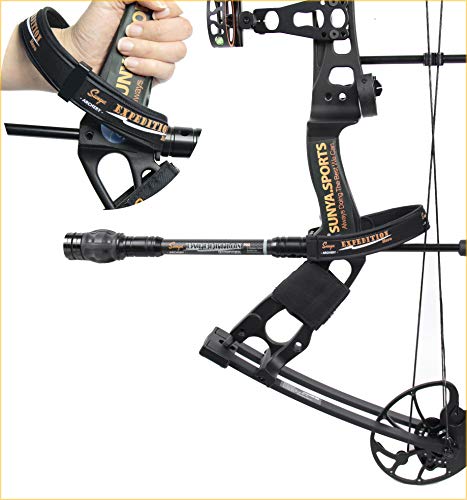 image for SUNYA Archery Bow Wrist Sling, 0.4oz Super Lightweight. Skin Comfortab