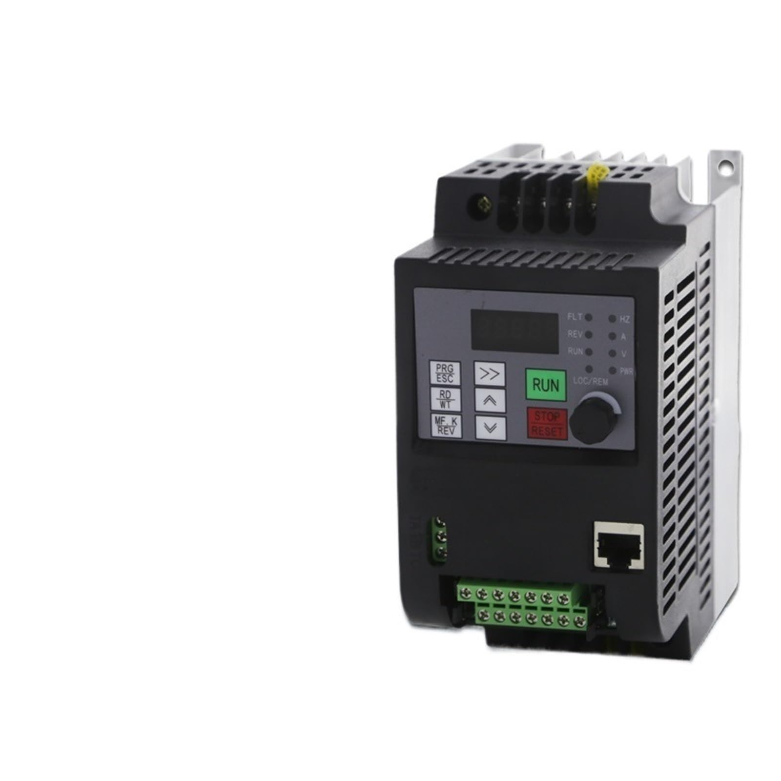 BTYKUYOO Wk600 0.75KW/1.5KW/2.2KW 220V/380V 3HP Out VFD Variable Frequency Drive Converter Variator for Motor Speed Controller(3HP 2.2kw,Three phase 380V)