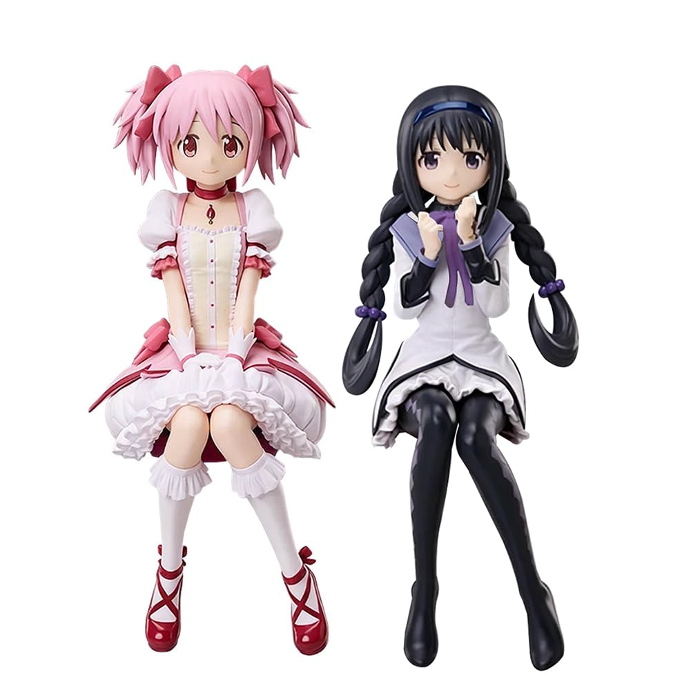 Kaname Madoka & Akemi Homura Figure Anime Figurine Desktop Decoration