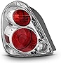 AKKON - For 05-06 Altima Sedan Chrome Clear Rear Driver Left Side Tail Light Brake Lamp Direct Replacement