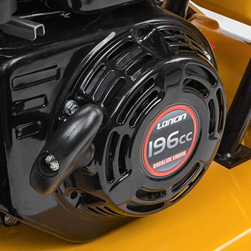 Stark USA 6.5hp Gas Plate Compactor Water Tank 25" x 18" Plate 196cc 4,000l LBS Force Concrete Tamper Machine Paver - Image 3