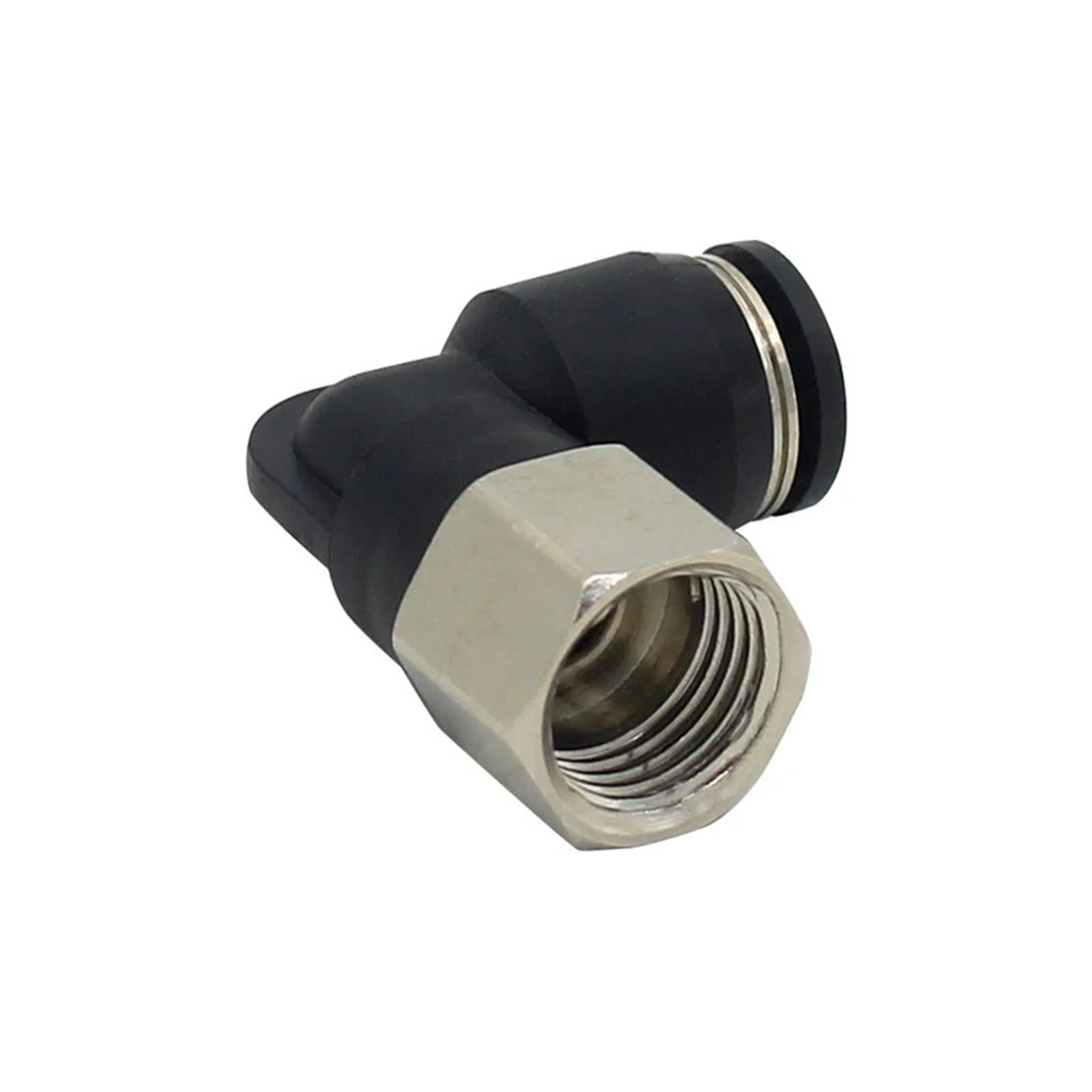 10Pcs/lot Pneumatic Components PLF Female Elbow PLF6-01 PLF6-02 PLF8-02 Straight One-Touch Fittings(PLF8-01)