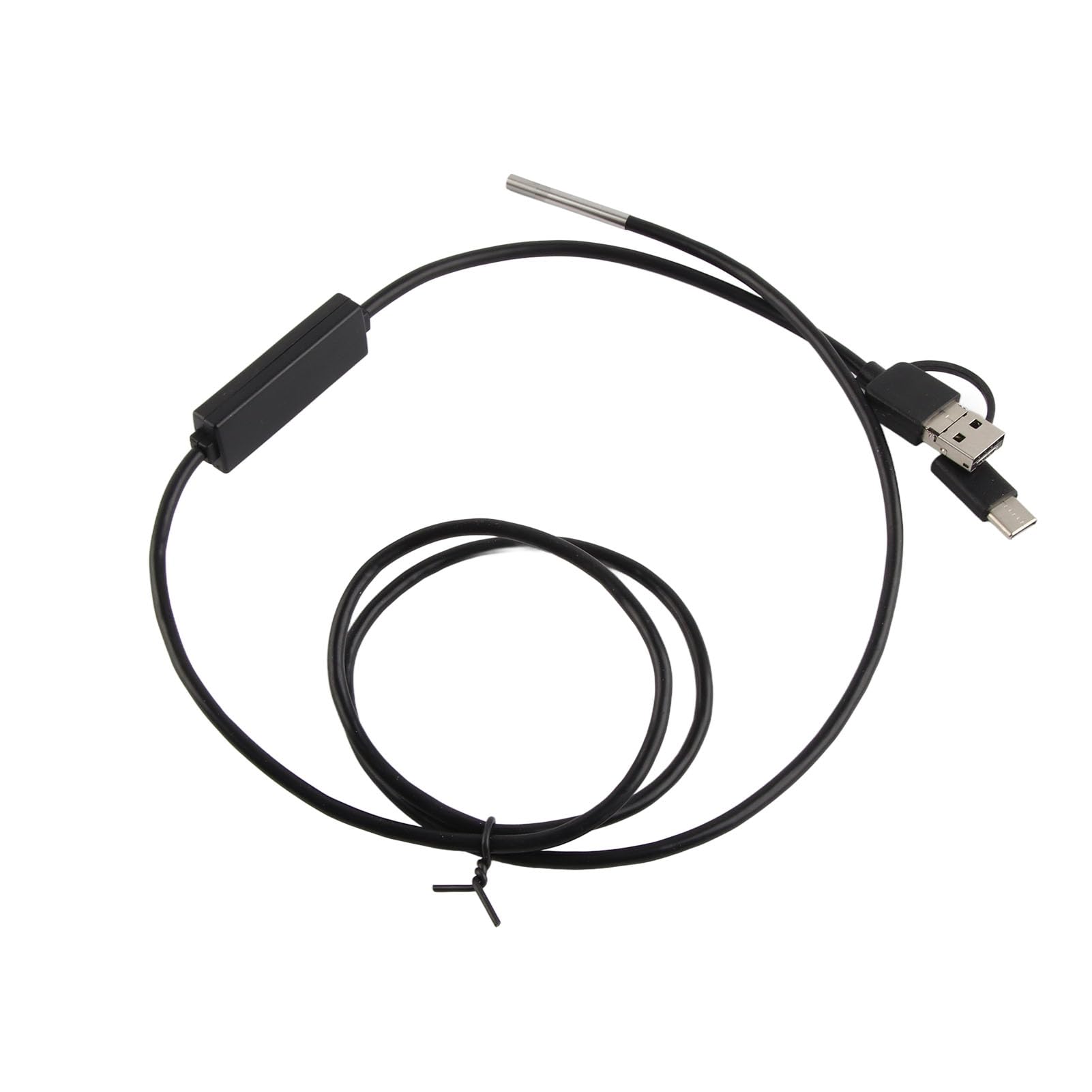 3 en 1 Endoscope Caméra 3.9mm Lentille Étanche Endoscope Inspection Serpent Caméra Endoscope pour Android TypeC Téléphone Mobile