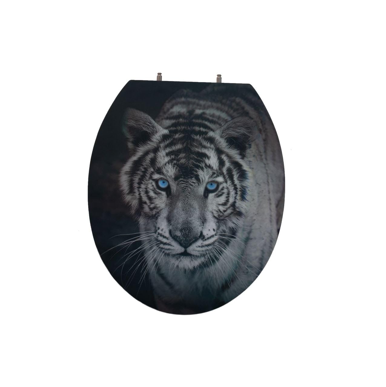 Primaster WC-Sitz mit Absenkautomatik Tiger 3D weiß Toilettensitz