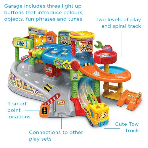 vtech toot toot garage pink