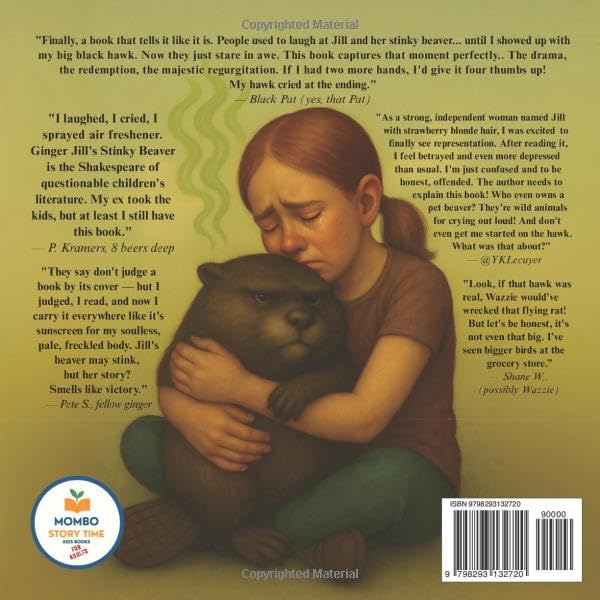 Ginger Jill's Stinky Beaver: A Kids Book for Adults | Naughty Kids Books | Funny Book for the Name Jill | 8.5 x 8.5 inches | | 26 Pages | Full-Color Illustrated Paperback | Gag gift - Image 2