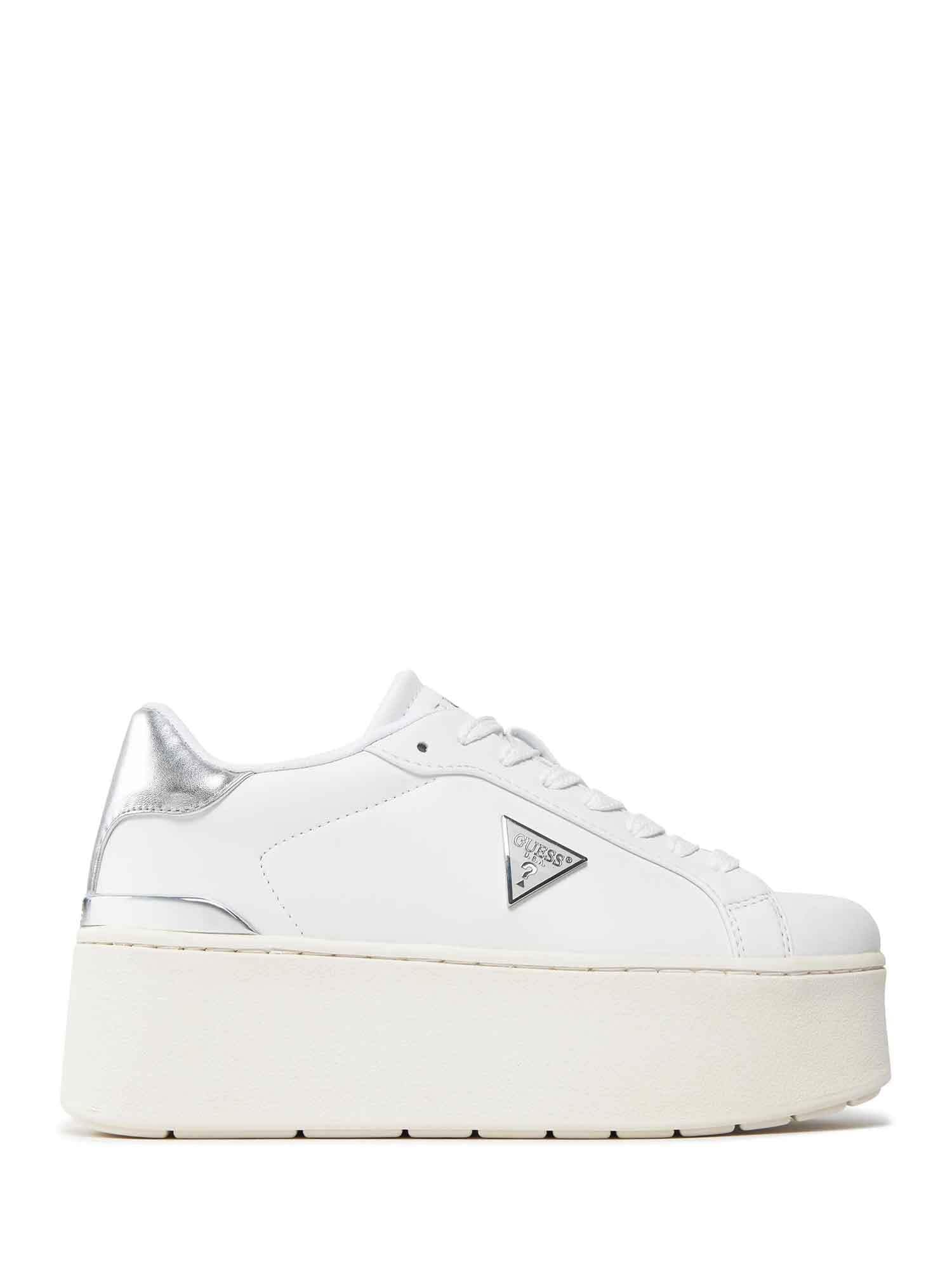 Guess Guess Zapatillas de mujer blanco Flpwll lel12 Blanco 41