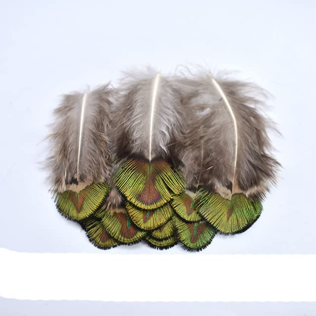 20/100 sztuk DIY Plume Party Pióra Bażant Rzemiosło Włosy Kolorowe Pióra Naturalne Biżuteria Białe Pióra Dekoracje Ślubne 3 do 3-7