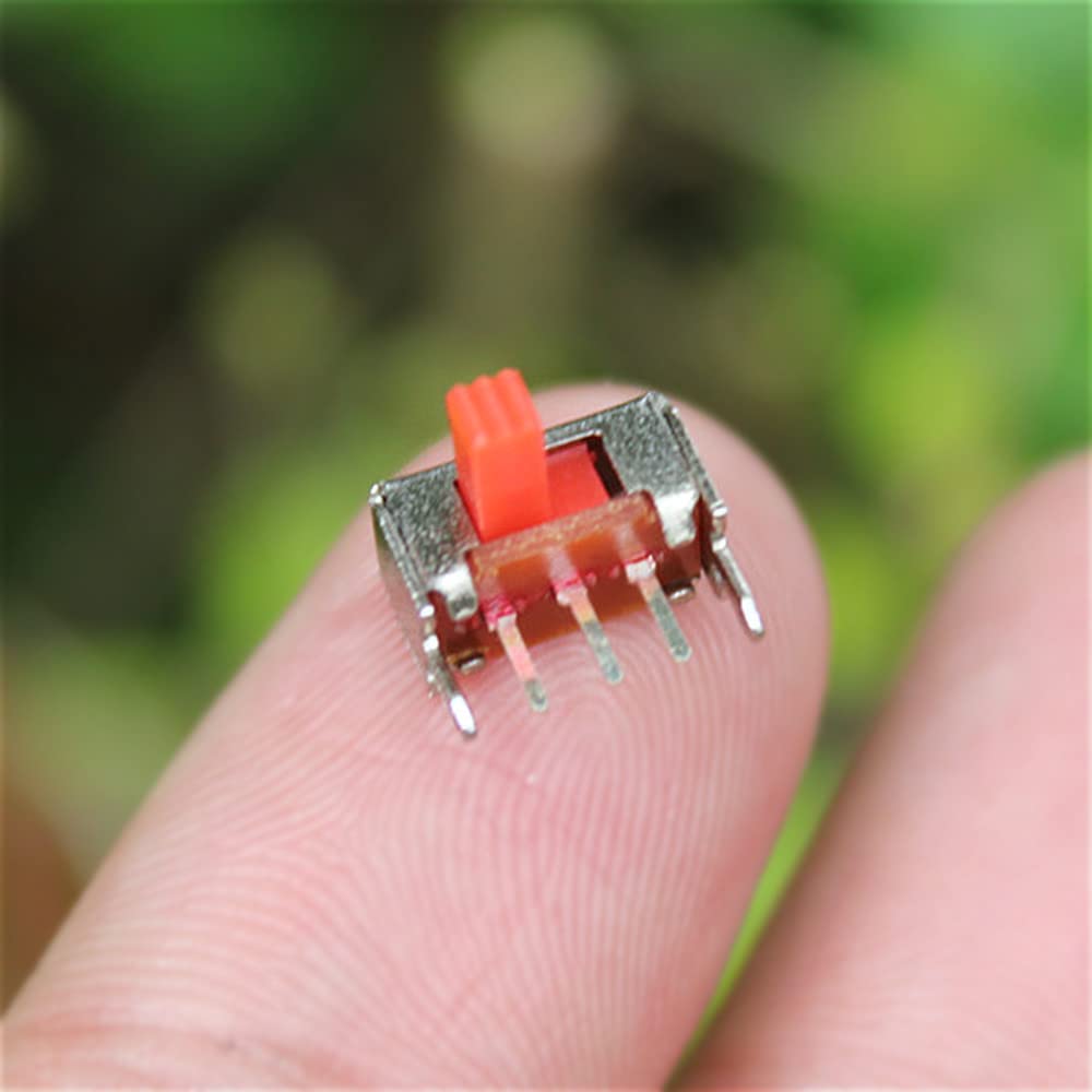 1/5/10/20PCS Micro Mini Slide Switch 3-pin 2-stage Small Switch On-off Two-Position Stoggle Switch Mini Horizontal Power Supply - (Size: 20PCS)