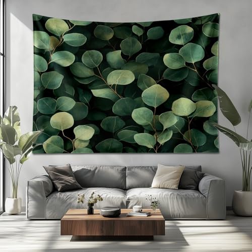 Tapisserie murale eucalyptus pour créer un coin nature dans la chambre