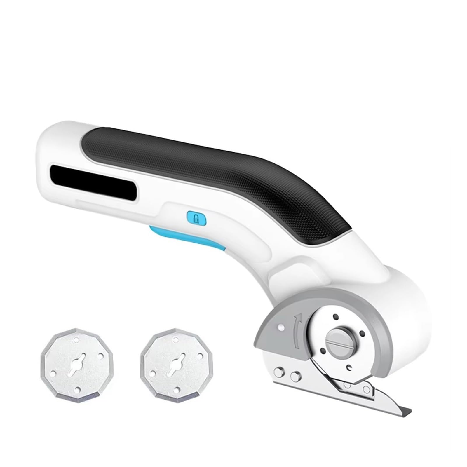 Bezprzewodowe Elektryczne Nożyczki Krawieckie Z Ładowaniem USB, Mini Do Tektury, Mocne Nożyce, Narzędzie Cięcia Skóry I Tkanin Bezm WysiłKu I Z Dużą Mocą