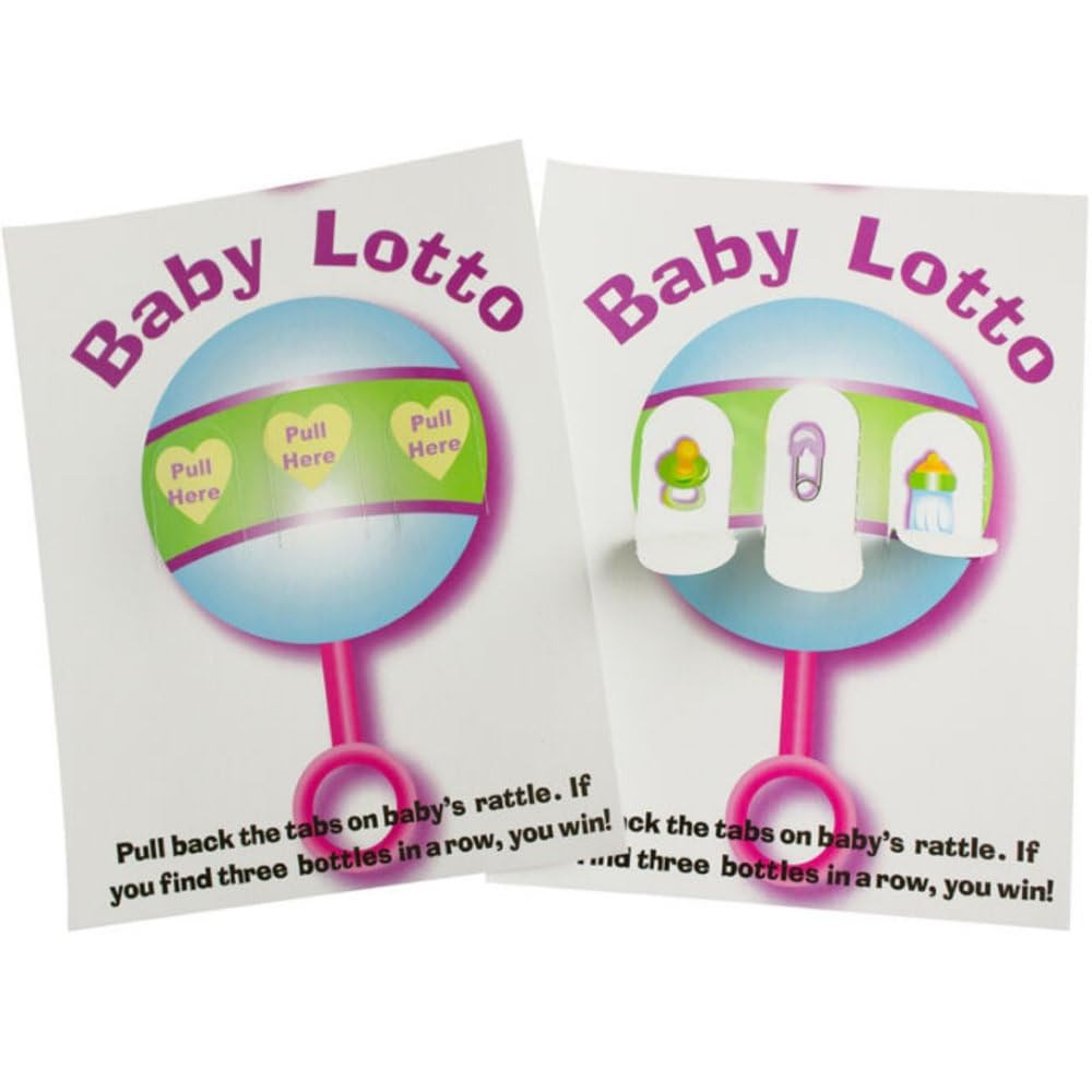 Fun Express Kartki do marynowania na baby shower dla dziecka - artykuły imprezowe - upominki - różne upominki - dziecko - 24 sztuki