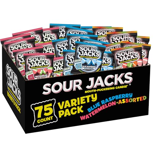 Sour Jacks Sour Gummy Wedges Variety Pack...