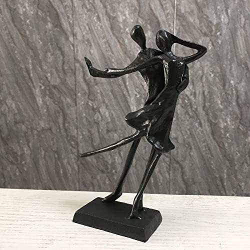 Artgenius Cast Bronze Romantic Couple Sculpture, Lovers Figurine And Statue Metal Love Art Decor (Couple Dance) #TOP1