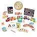 Battat Education – Wooden Alphabet Train Set ABC Letter Train Toy with 84 Pieces for Toddlers – Educational Color & Shape Recognition