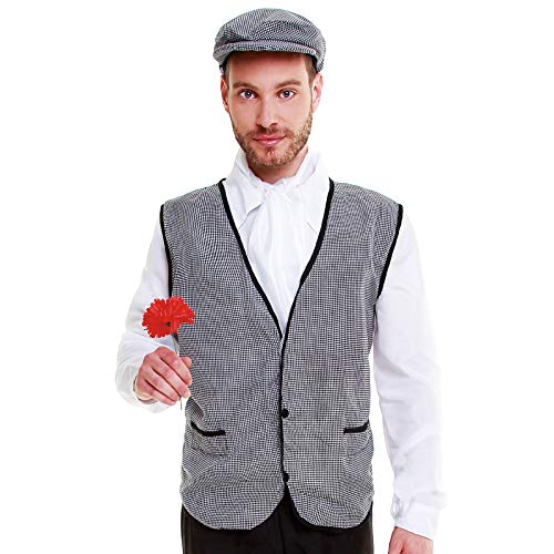 Chaleco Chulapo Hombre【Tallas Adultos S a XL 】[Talla - L] Disfraz Chulapos Madrileño San Isidro Fiestas Feria