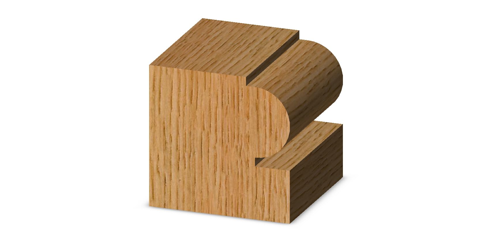 Whiteside Router Bits 3258 borde Beading Bits con 1 – 1/2 y 3/4 pulgadas de diámetro grande (longitud de corte