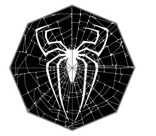 Custom Spiderman Auto Foldable Umbrella GTY-0900