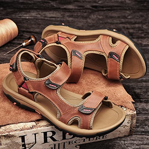 Men's Sandals, Mens Breathable Walking Sandals, Summer Beach Fisherman Water Shoes Trekking Comfort Sandal2