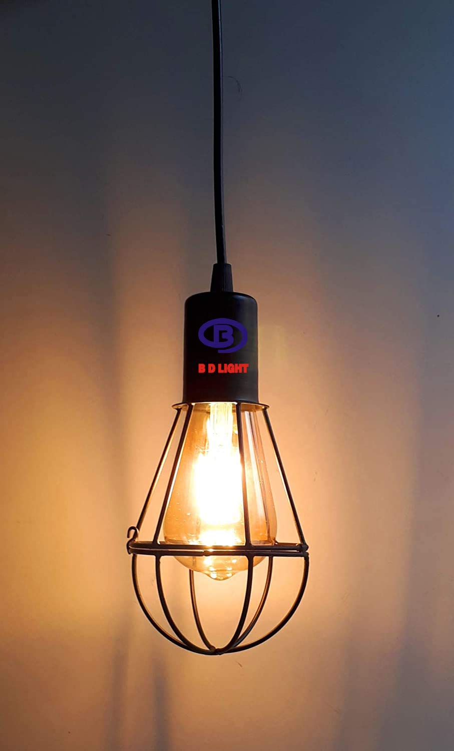 Antique Squirrel Cage Filament Glass Bulbs Pack of 1 (Pack of 1)