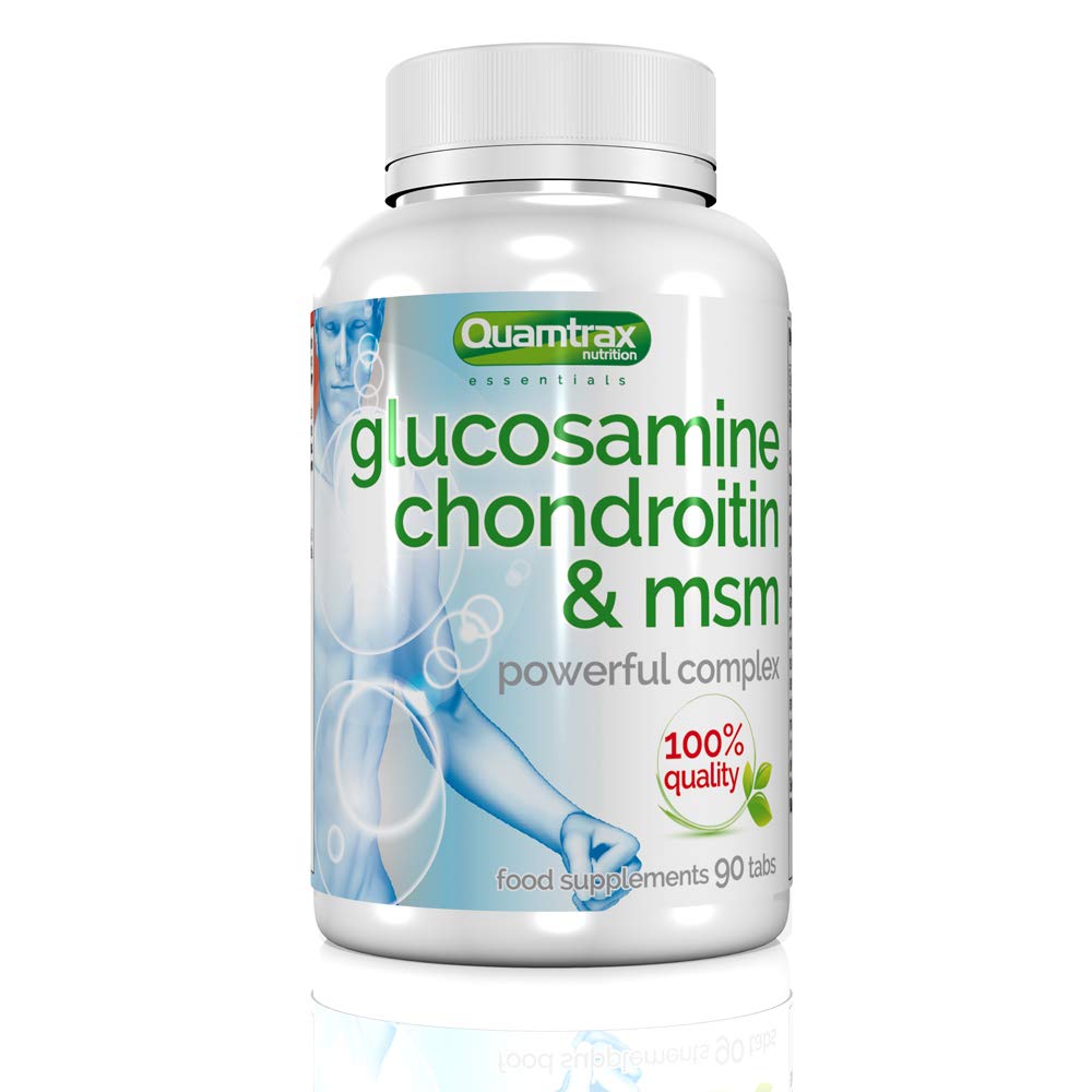 Quamtrax Nutrition Glucosamine Chondroitin y Msm - 90 tab