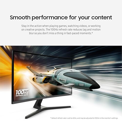 Image of Samsung LS27D396GANXZA S39GD FHD 100Hz Curved 27 inch Monitor with G535 Headset, G213 Keyboard, and G305 Mouse (2025)
