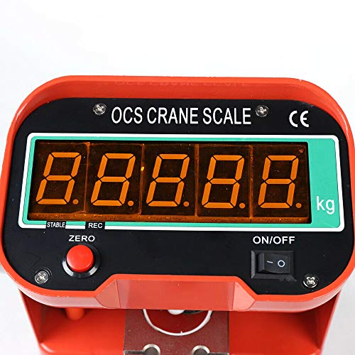 Báscula colgante industrial 3T Heavy Duty 6600 lbs LED digital miniatura 4