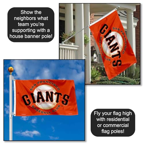WinCraft Dallas Cowboys Retro 3x5 Foot Banner Flag | Vintage Style, Polyester, Grommets For Pole Or Wall