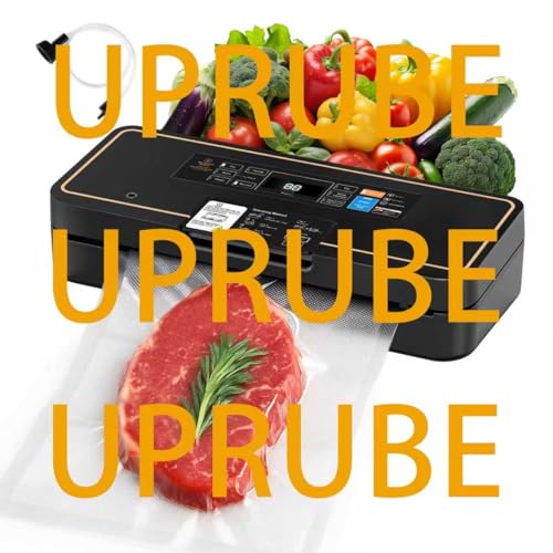 UPRUBE Vacuum Sealer with Easy Tear Cutter,...