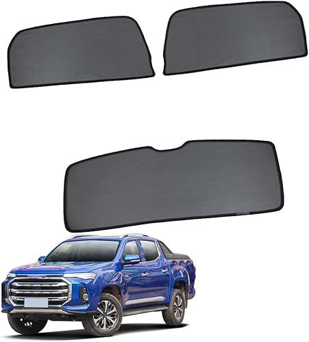 BbAuer Parasol para ventana lateral de automóvil para niños, para MAXUS T90 T90 EV 2021-2022, cortina magnética de protección solar UV para bebé,