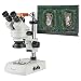 KOPPACE 15X-98X Stereo Electron Microscope 13.3-inch Monitor Upper and Lower LED Light Sources