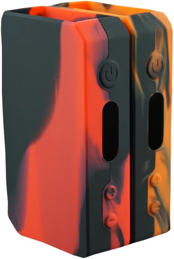 Pioneer4You IPV3-Li 165W Silicone Protective Gel Skin Case Cover Fits P4Y IPV3Li V2 165 Watt Mod (Red/Black)