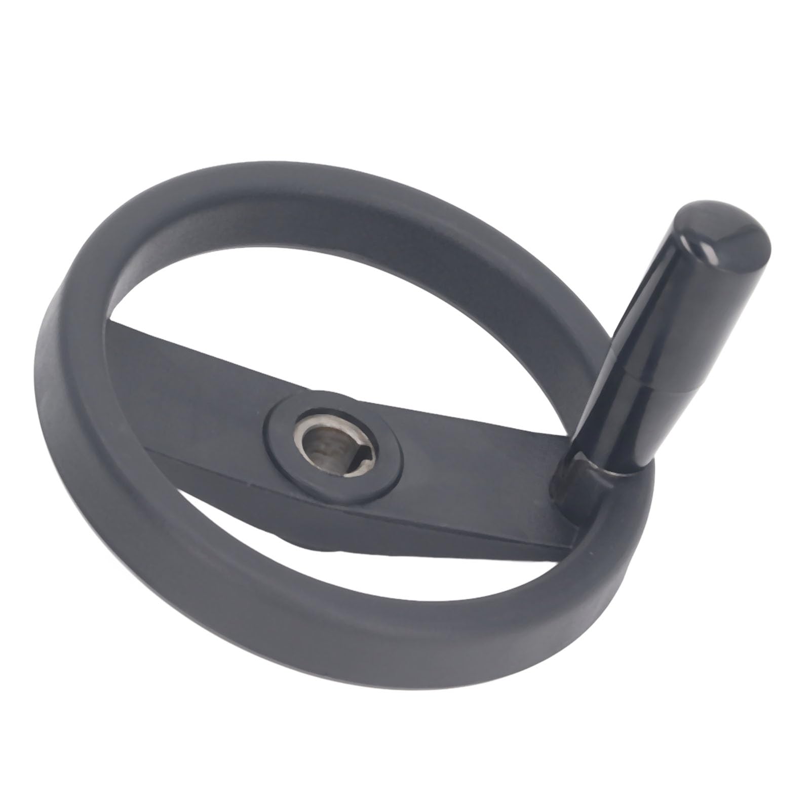 2 Spoke Hand Wheel 16mm Plastic Lathe Milling Machine Handwheel with Revolving Handle