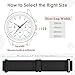 SIMYYO Nylon Watch Bands, Quick Release Watch Straps for Men and Women, Stretchy Sport Replacement Strap 18mm 19mm 20mm 22mm