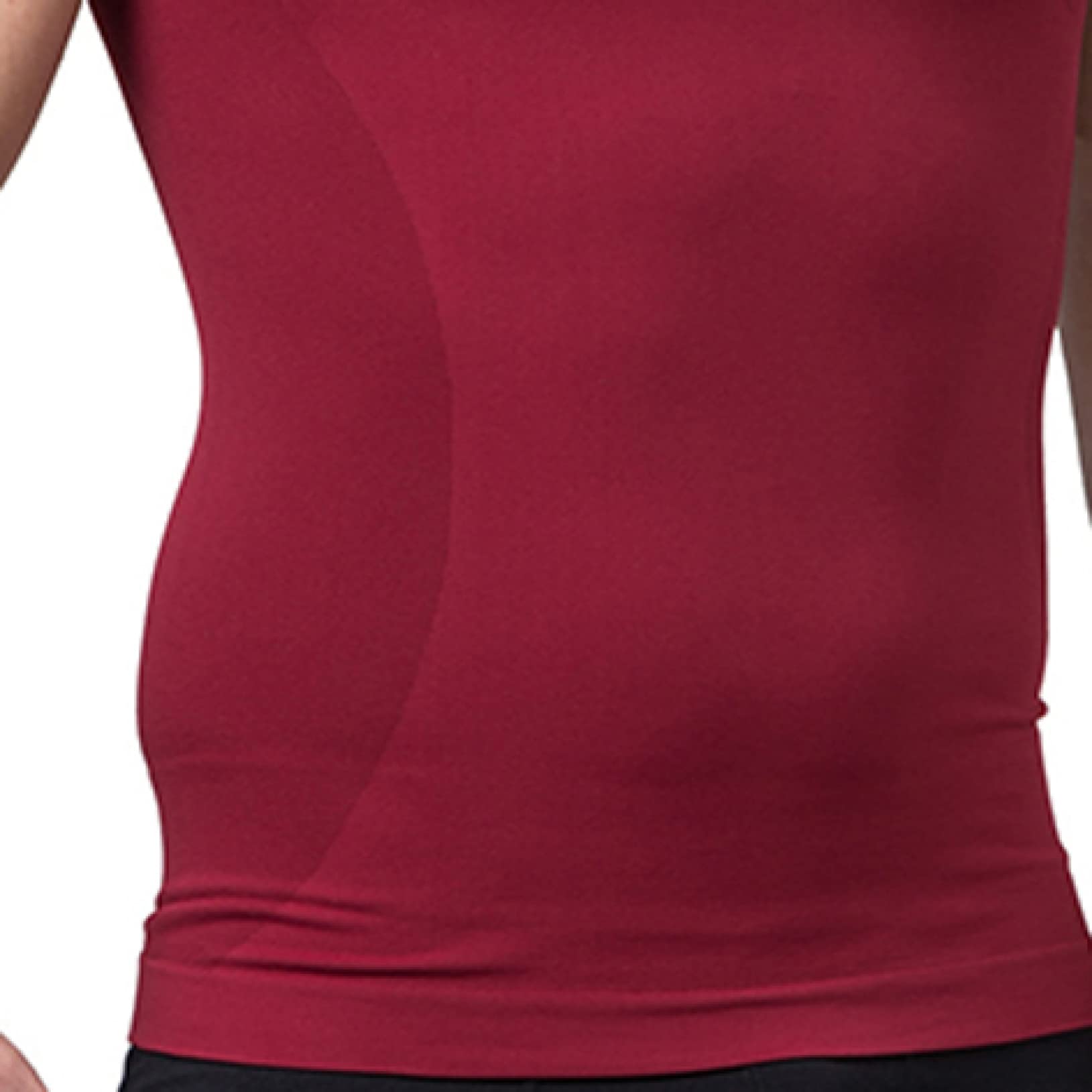 Herren-Workout-Kompressionsshirt – Nahtloser Taillen-Shaper-Body-Shaper – fitnessstudio-Komfort, Bauchkontrolle, Tank-top-unterwäsche