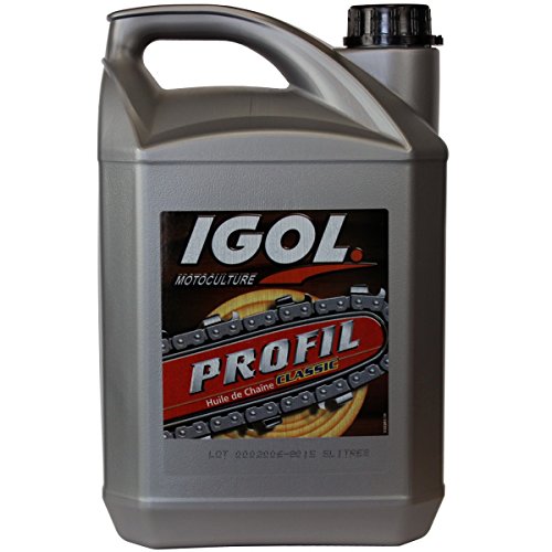 GT Garden Huile de chaîne filante IGOL pour tronçonneuse et élagueuse - 5 litres