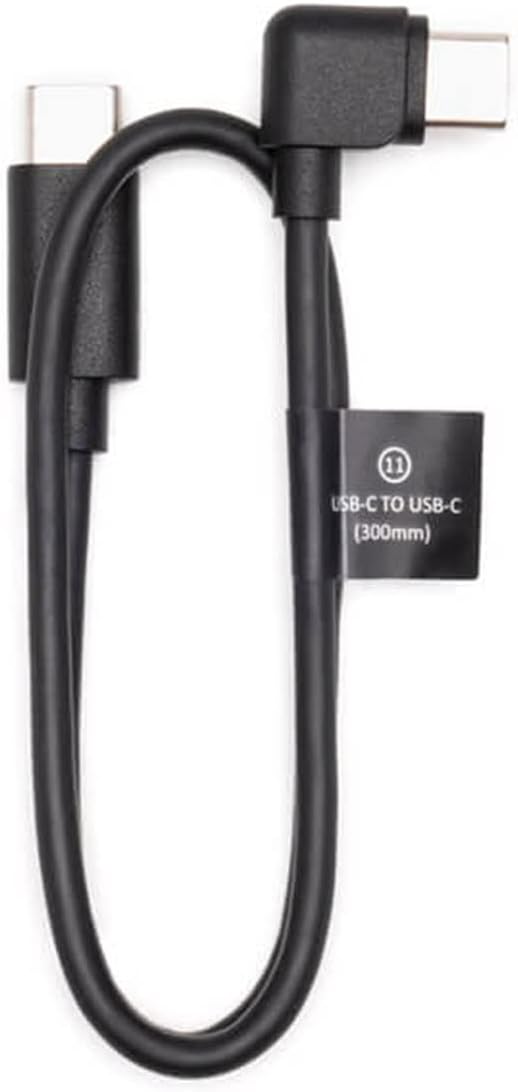 Original RS L-Shaped Multi-Camera Control Cable for DJI RS 3 Mini/RS 3 Pro/RS 3/RS 2/RSC 2 (USB-C, 30 cm)
