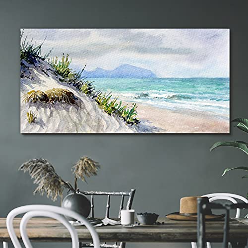 Décoration murale nature de la plage côtière tableau grand - 2
