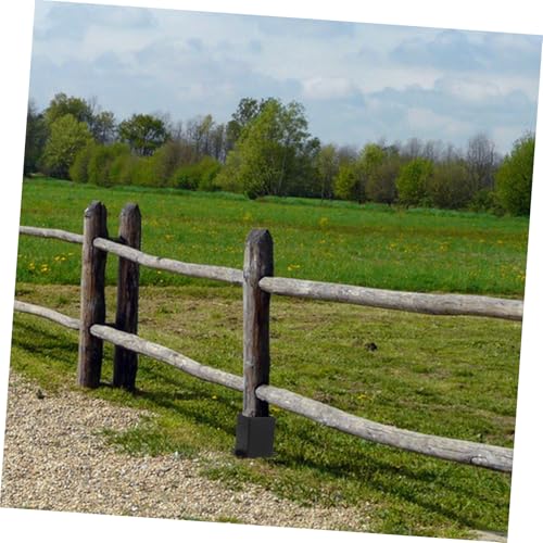 Support poteau bois réglable pour balustrade pergolas et pavillons - 5
