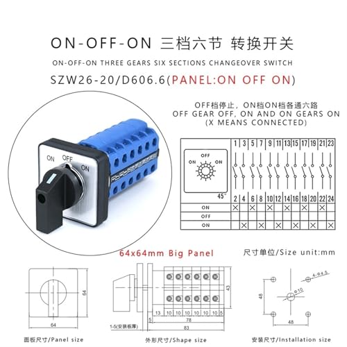 Interrupteur à cames haute performance 660V à rupture brusque pour automatisme industriel - 2