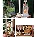 Flever Dollhouse Miniature DIY Music House Kit Manual Creative with Furniture for Romantic Artwork Gift (Travel in Paris Cafe)