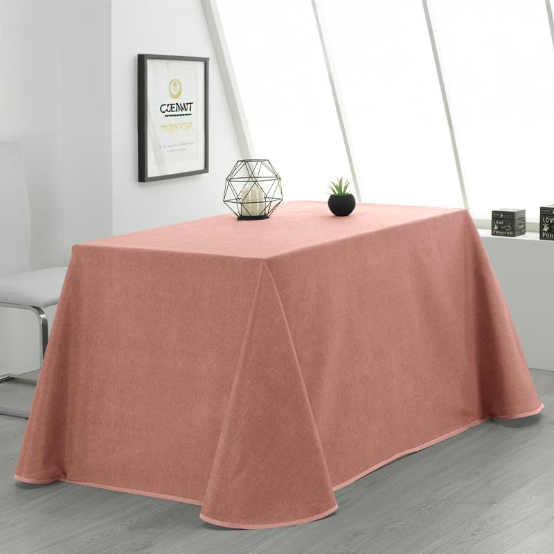 Rufino Díaz Falda Camilla Rectangular Loneta Danubio (Maquillaje - 70x120cm) - Tejido Resistente y Agradable al Tacto Decorar y Proteger tu Mesa